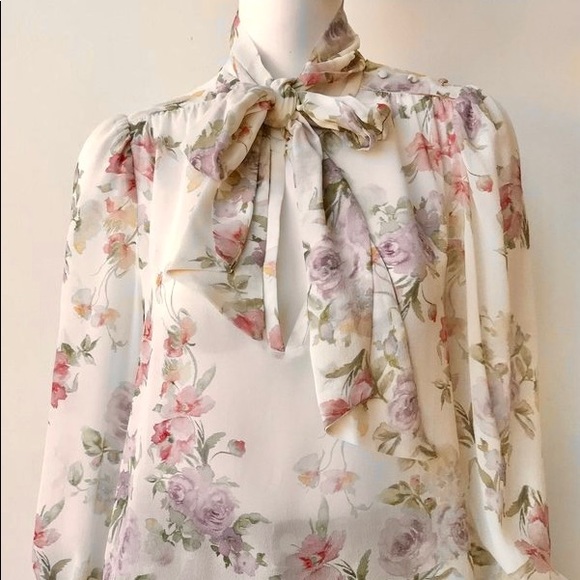 LoveShackFancy 100% silk blouse - Picture 4 of 7